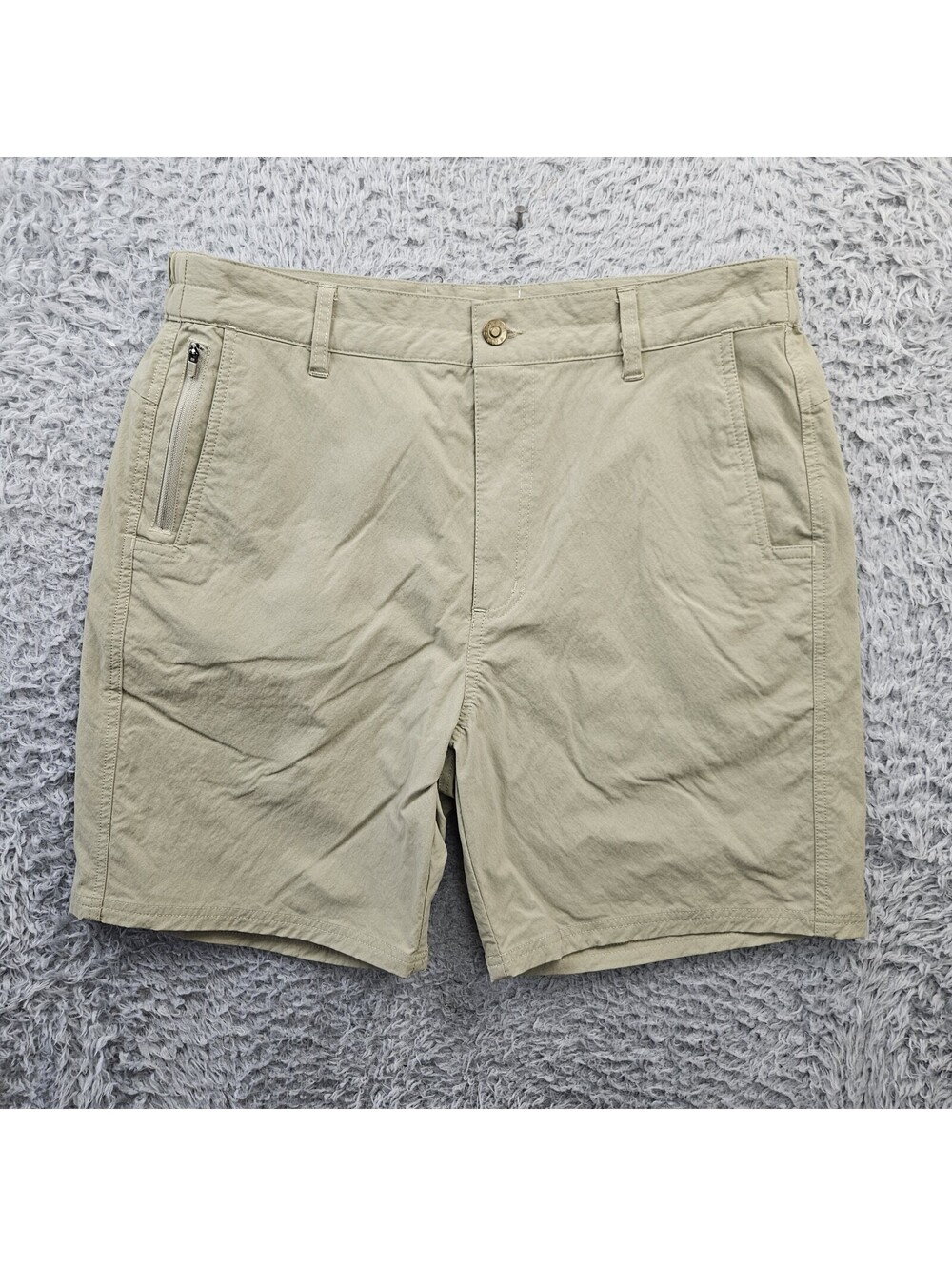 Duck Camp Premium Outdoor Goods Drifter Shorts Men Large (Fits 34-36) 7" Green
